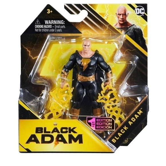 DC Comics Spin Master Black Adam 4” Figure - Picture 1 of 8